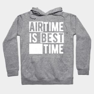 Airtime Is Best Time - Funny Roller Coaster Enthusiast Hoodie